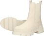 Sub55 Chelsea boots Enkellaarsjes Plat gebroken wit - Thumbnail 5