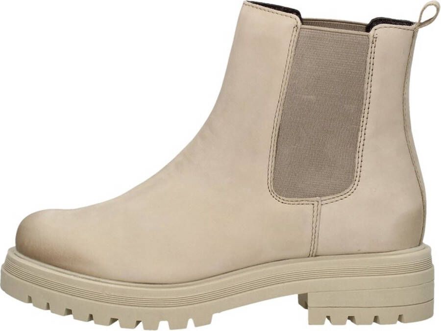 Sub55 Chelsea boots Enkellaarsjes Plat taupe