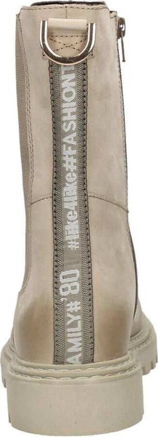 Sub55 Chelsea boots Enkellaarsjes Plat taupe