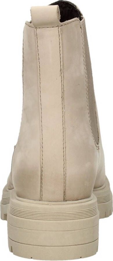 Sub55 Chelsea boots Enkellaarsjes Plat taupe