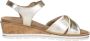 SUB55 Comfort Collection Klara 02 Sandalen Plat goudkleur - Thumbnail 5