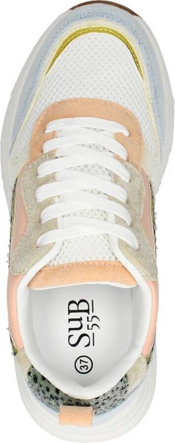 Sub55 Dames sneakers Laag licht blauw