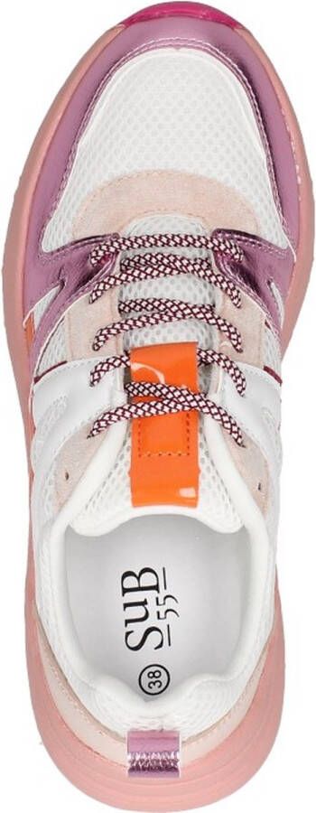 Sub55 Dames sneakers Laag roze