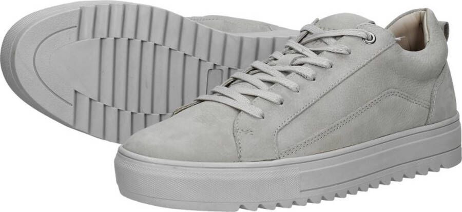 Sub55 Heren sneakers Veterschoenen Laag Lichtgrijs