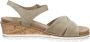 Sub55 Comfort Collection Klara 02 Sandalen Plat beige - Thumbnail 4