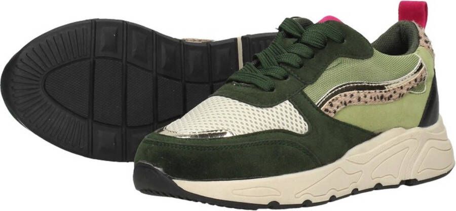 Sub55 Meisjes sneakers Laag groen