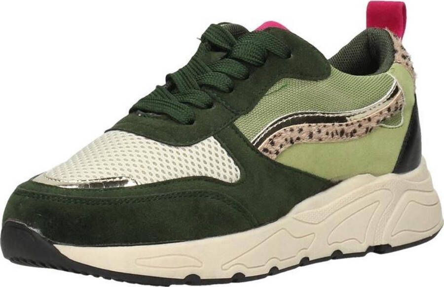 Sub55 Meisjes sneakers Laag groen