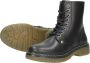 Sub55 Meisjes veterboots Veterschoen hoog zwart - Thumbnail 3