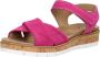 Sub55 Mia 01 Sandalen Plat fuchsia - Thumbnail 7