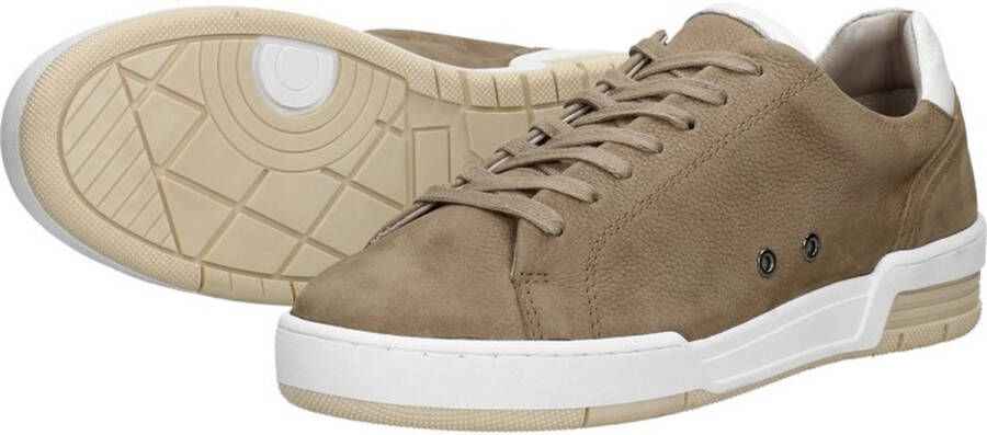 Sub55 Veterschoenen Laag Veterschoenen Laag taupe - Foto 3