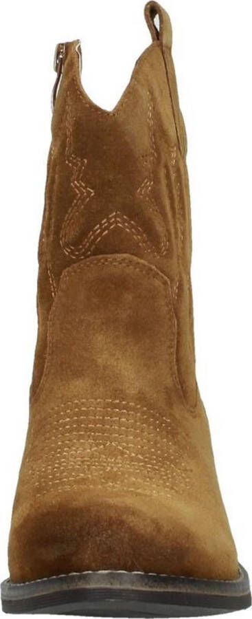 Sub55 Western boots Enkellaarsjes Hak cognac