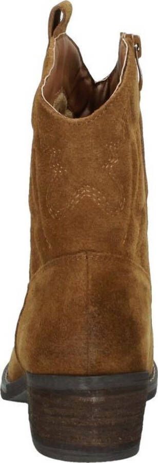 Sub55 Western boots Enkellaarsjes Hak cognac