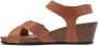 Suecos Idun sandalen dames cognac comfortabel schokabsorberend antibacterieel flexibele zool sleehak - Thumbnail 5