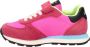 Sun68 Meisjes Ally Solid Nylon Teen Sneakers Roze Dames - Thumbnail 7