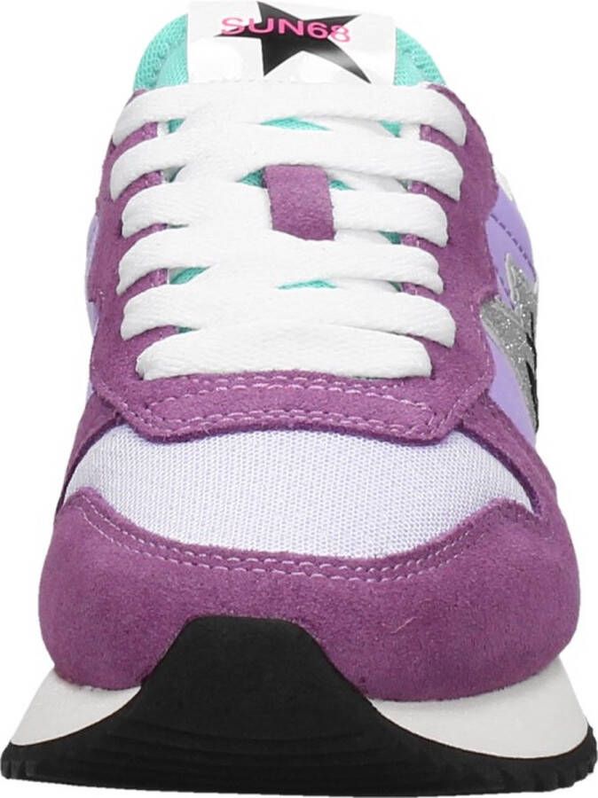 Sun 68 Sun68 Star girl Glitter dames sneaker Lila