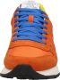 Sun68 Tom Solid Nylon Men Lage sneakers Heren Oranje - Thumbnail 13