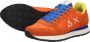 Sun68 Tom Solid Nylon Men Lage sneakers Heren Oranje - Thumbnail 11