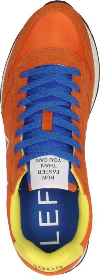 Sun 68 Sun68 Tom Solid Nylon heren sneaker Oranje