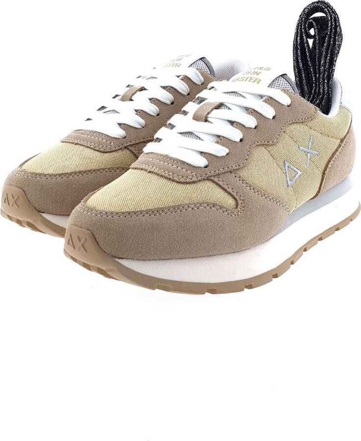 Sun68 Ally Glitter Lage sneakers Dames Goud