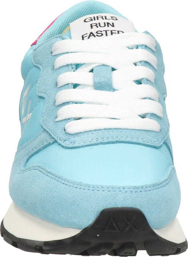 Sun68 Ally Solid Nylon Lage sneakers Leren Sneaker Dames Blauw - Foto 7