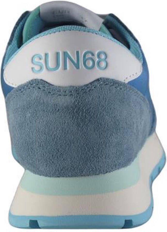 Sun68 Ally Solid Nylon Lage sneakers Leren Sneaker Dames Blauw - Foto 11