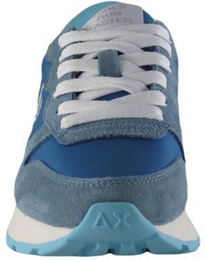 Sun68 Ally Solid Nylon Lage sneakers Leren Sneaker Dames Blauw - Foto 12