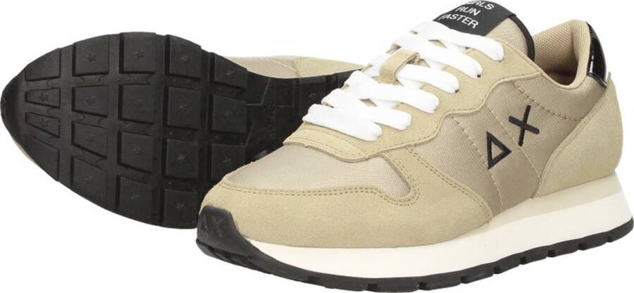 Sun68 Sun 68 Ally Solid dames sneaker Beige