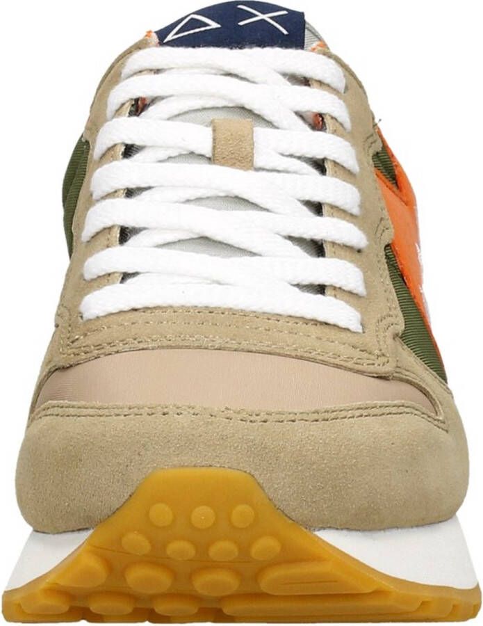 Sun68 Beige Sneakers Jaki Tricolors