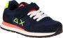 Sun68 Blauwe Sneakers Tom Fluo Kids - Thumbnail 3