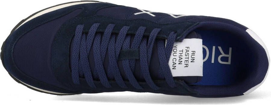 Sun68 Blauwe Sneakers Tom Solid Nylon