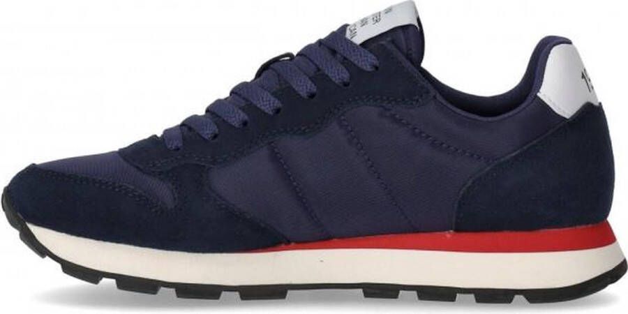 Sun68 Blauwe Sneakers Tom Solid Nylon