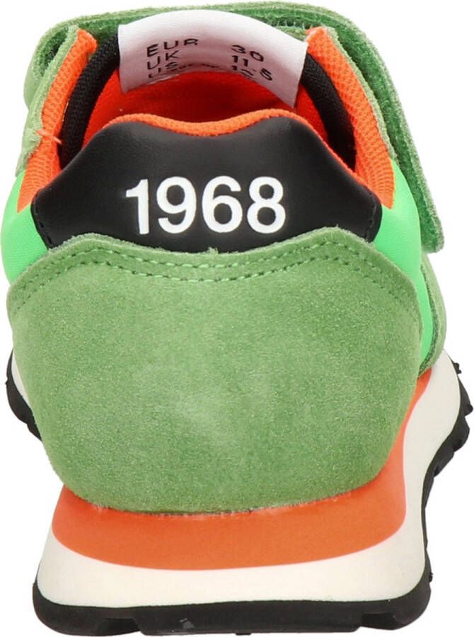 Sun 68 Sun68 Boys Tom Solid jongens sneaker Groen