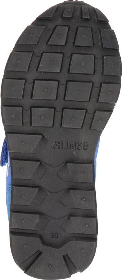 Sun68 Boys Tom Solid Lage sneakers Jongens Blauw