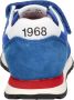 Sun 68 Sun68 Boys Tom Solid jongens sneaker Blauw - Thumbnail 8