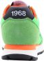 Sun68 Fluo Groene Sneakers Tom Solid Nylon - Thumbnail 3