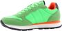 Sun68 Fluo Groene Sneakers Tom Solid Nylon - Thumbnail 4