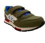 SUN68 Groene Sneakers Kids Niki Solid - Thumbnail 3