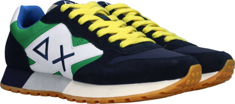 Sun68 Jaki Tricolors Sneaker Mannen Groen blauw - Foto 4