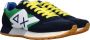 Sun68 Jaki Tricolors Sneaker Mannen Groen blauw - Thumbnail 4