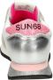 Sun68 Stargirl Glitter Lage sneakers Dames Wit - Thumbnail 7