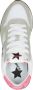 Sun68 Stargirl Glitter Lage sneakers Dames Wit - Thumbnail 13