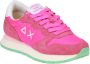 Sun68 Sun 68 Ally Solid Nylon dames sneaker Fuchsia - Thumbnail 11