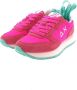 Sun68 Sun 68 Ally Solid Nylon dames sneaker Fuchsia - Thumbnail 13