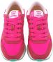 Sun68 Sun 68 Ally Solid Nylon dames sneaker Fuchsia - Thumbnail 14