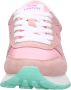 Sun68 Sun 68 Ally Solid Nylon dames sneaker Roze - Thumbnail 3