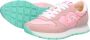 Sun68 Sun 68 Ally Solid Nylon dames sneaker Roze - Thumbnail 7