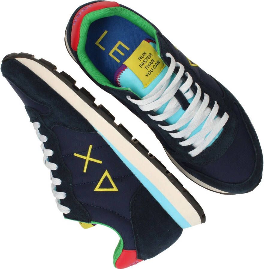 Sun68 Tom For Peace Lage sneakers Heren Blauw