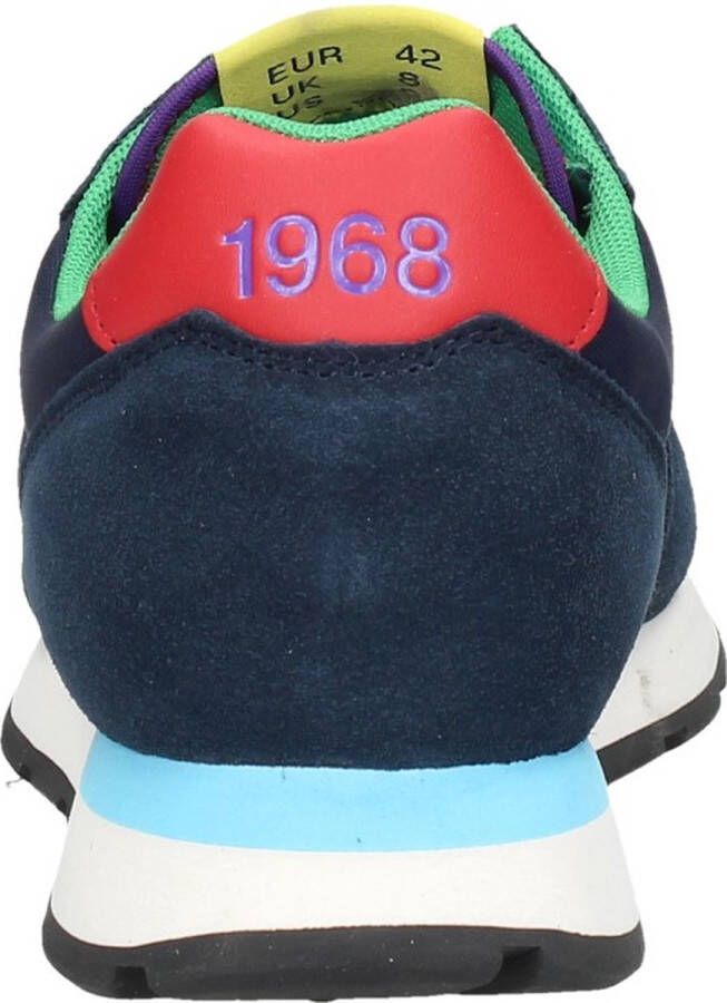 Sun68 Tom For Peace Lage sneakers Heren Blauw