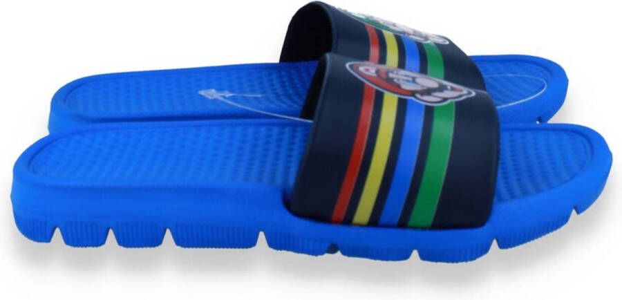 Super Mario Jongens Badslipper Blauw