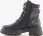 Supercracks Supercrack Veterboots zwart Pu - Thumbnail 5